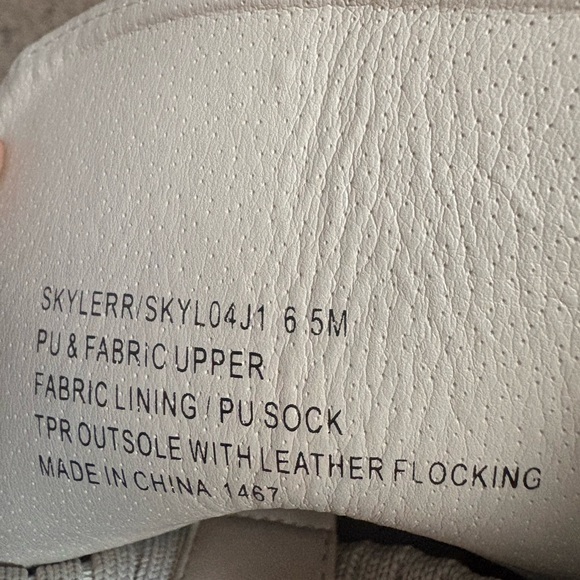 Madden Girl Cream Combat Boots - Picture 8 of 8